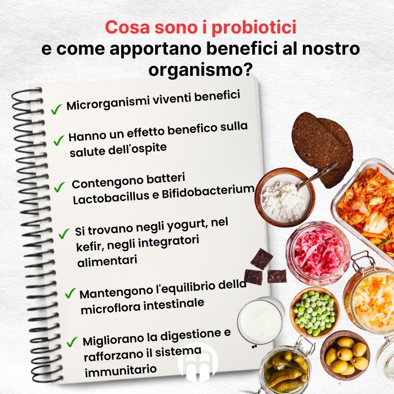 (Italština) Co jsou to probiotika  a jak prospívají našemu tělu